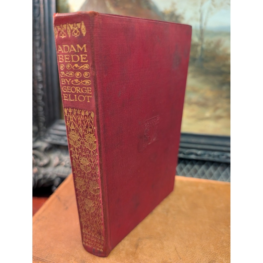 Adam Bede George Eliot Everyman's Library Antique Red Hardcover Book 1900's